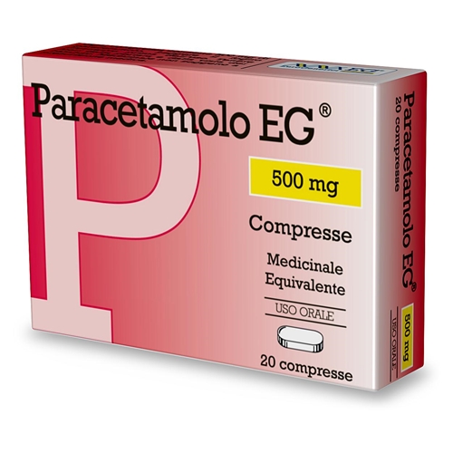 PARACETAMOLO EG*20CPR 500MG - farmasorriso.com