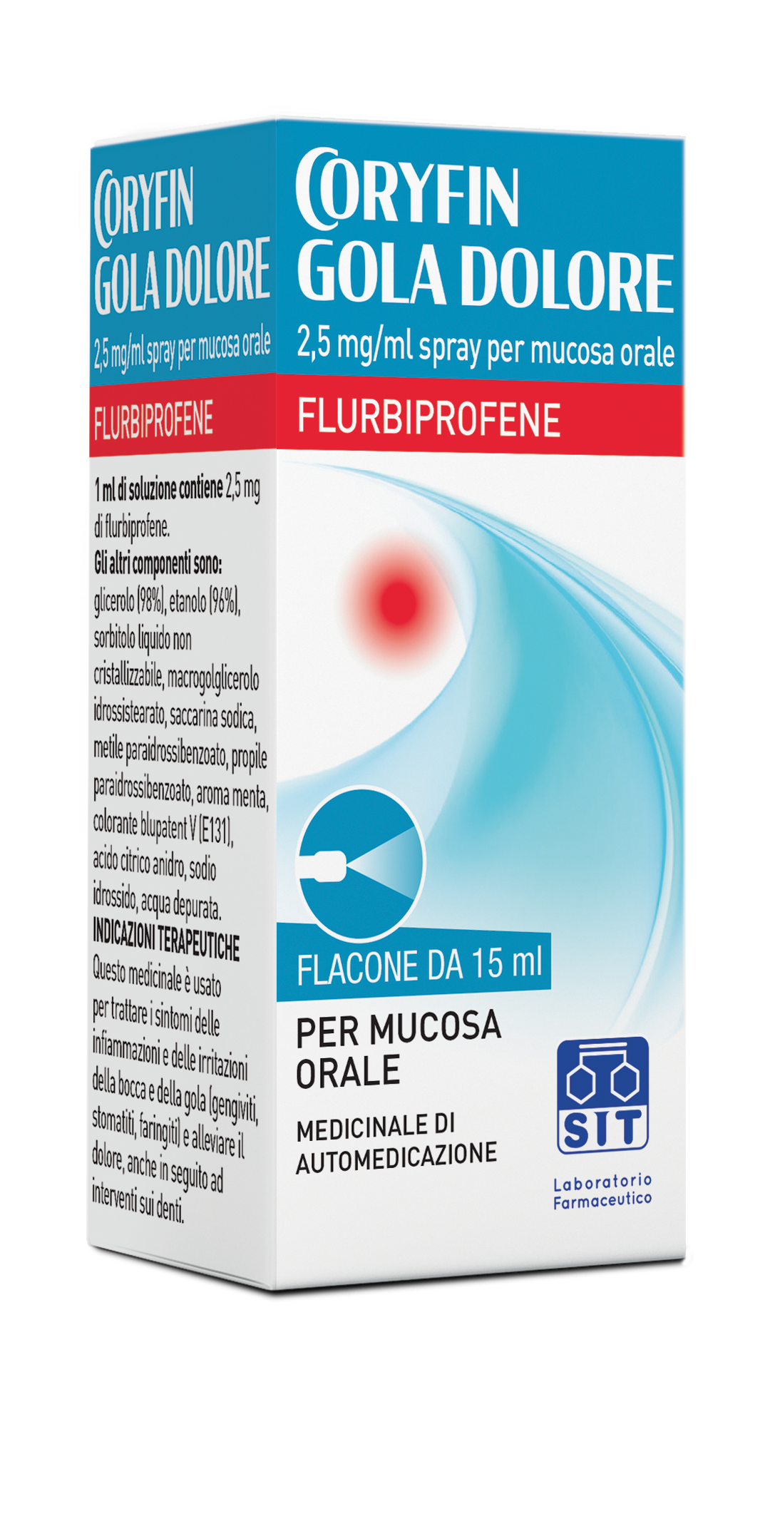 CORYFIN GOLA DOLORE*SPRAY 15ML - farmasorriso.com
