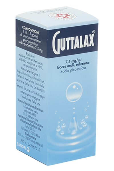 GUTTALAX*OS GTT 15ML 7,5MG/ML - farmasorriso.com