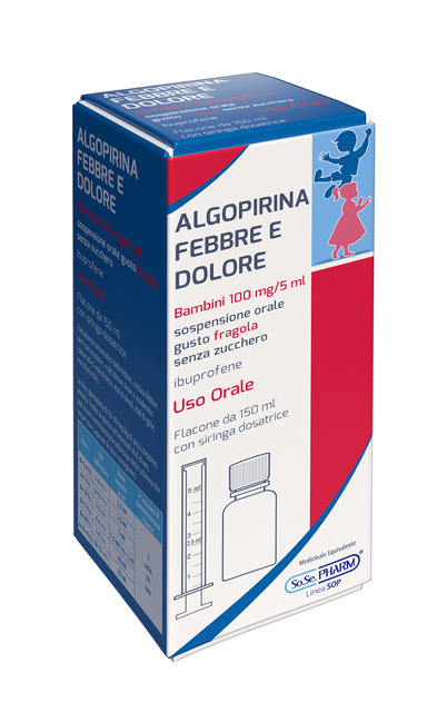 ALGOPIRINA FEBBRE DOL*150ML FR - farmasorriso.com
