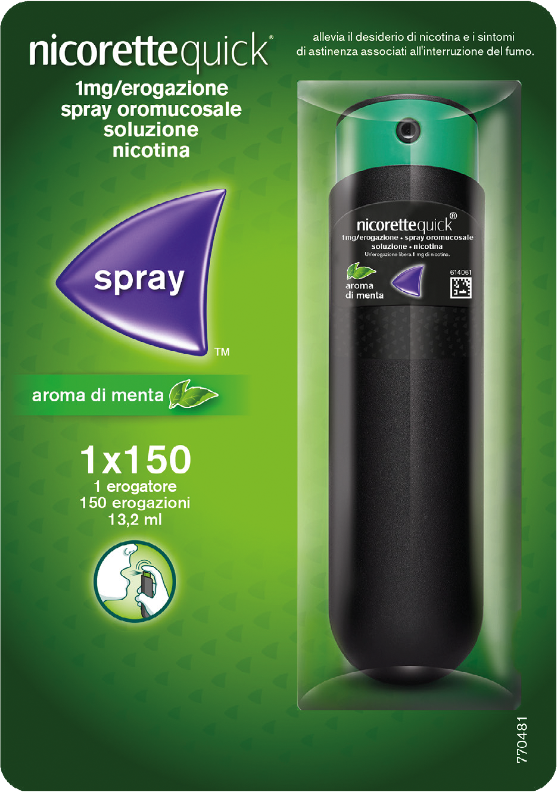 NICORETTEQUICK*SPRAY 1FL 150D - farmasorriso.com