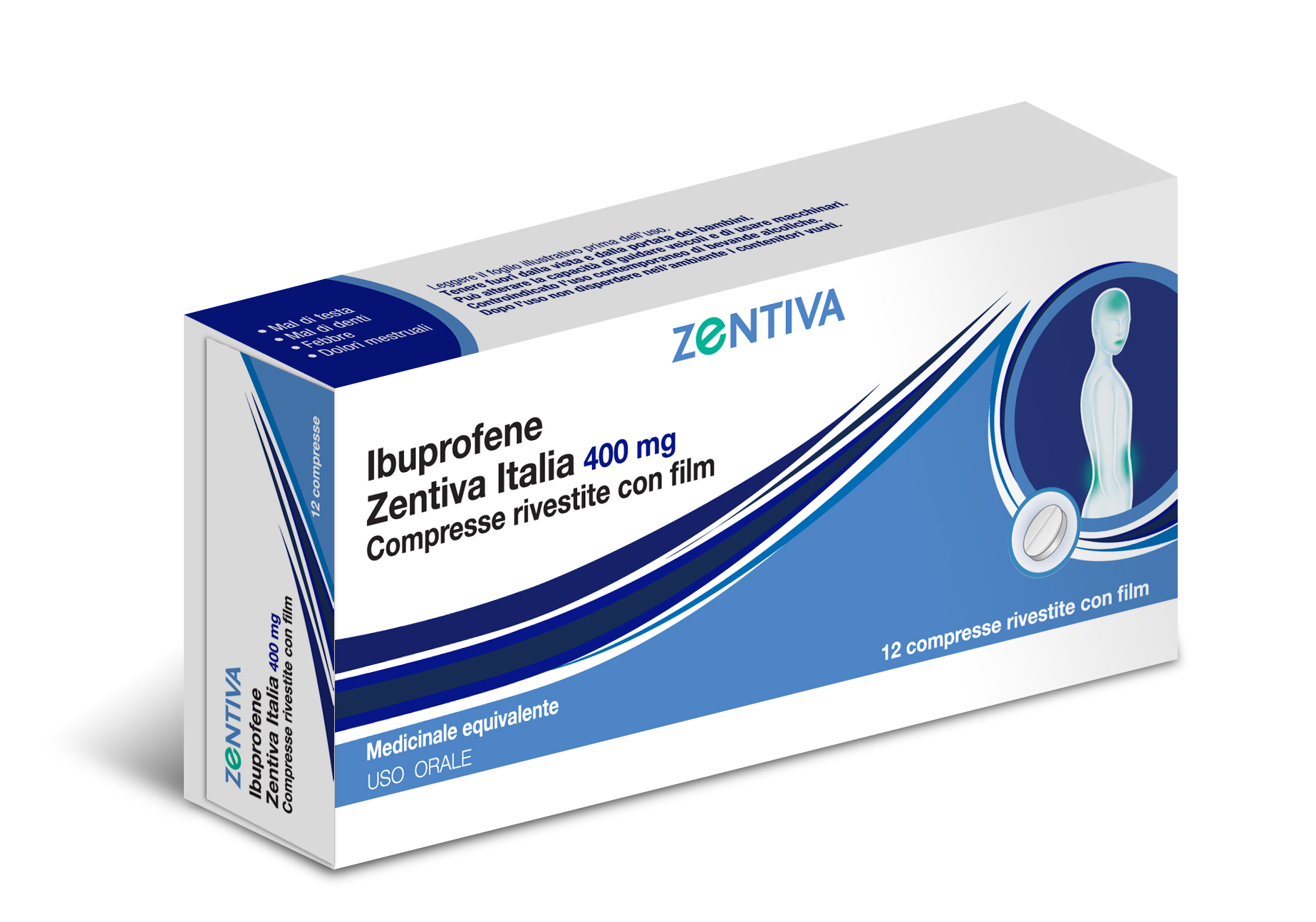 IBUPROFENE ZEN*12CPR 400MG - farmasorriso.com