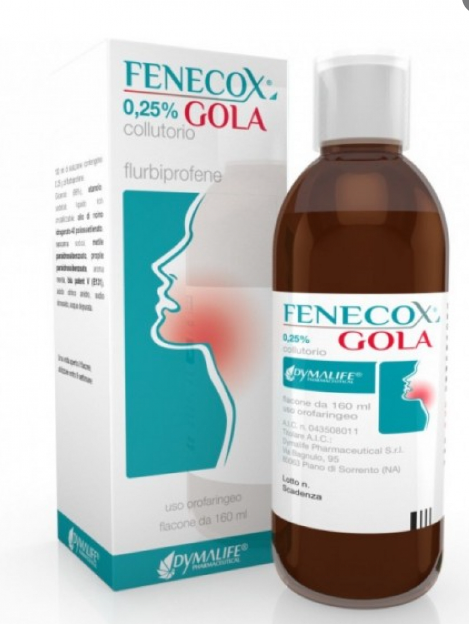 FENECOX GOLA*COLLUT 160ML0,25% - farmasorriso.com