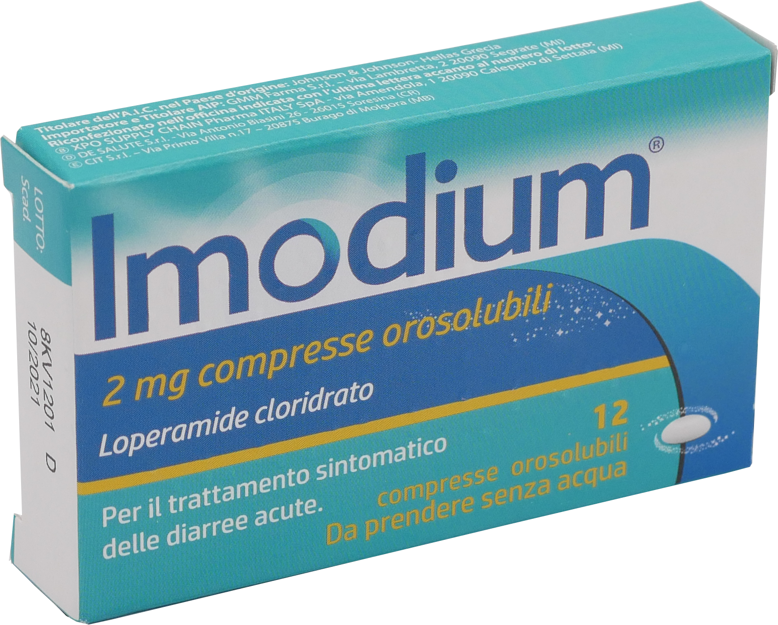 IMODIUM*12CPR OROSOL 2MG - farmasorriso.com