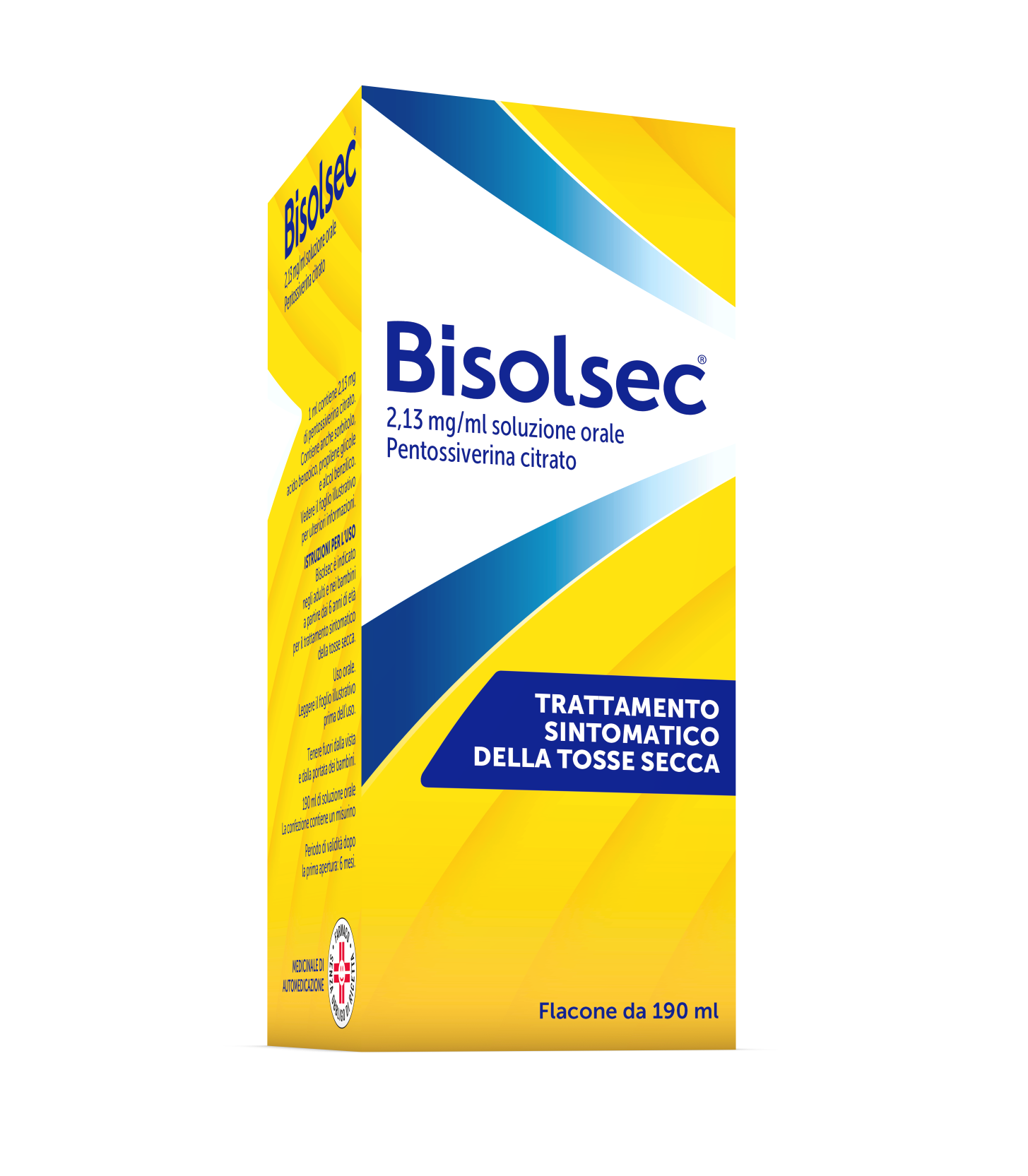 BISOLSEC*OS FL 190ML 2,13MG/ML - farmasorriso.com