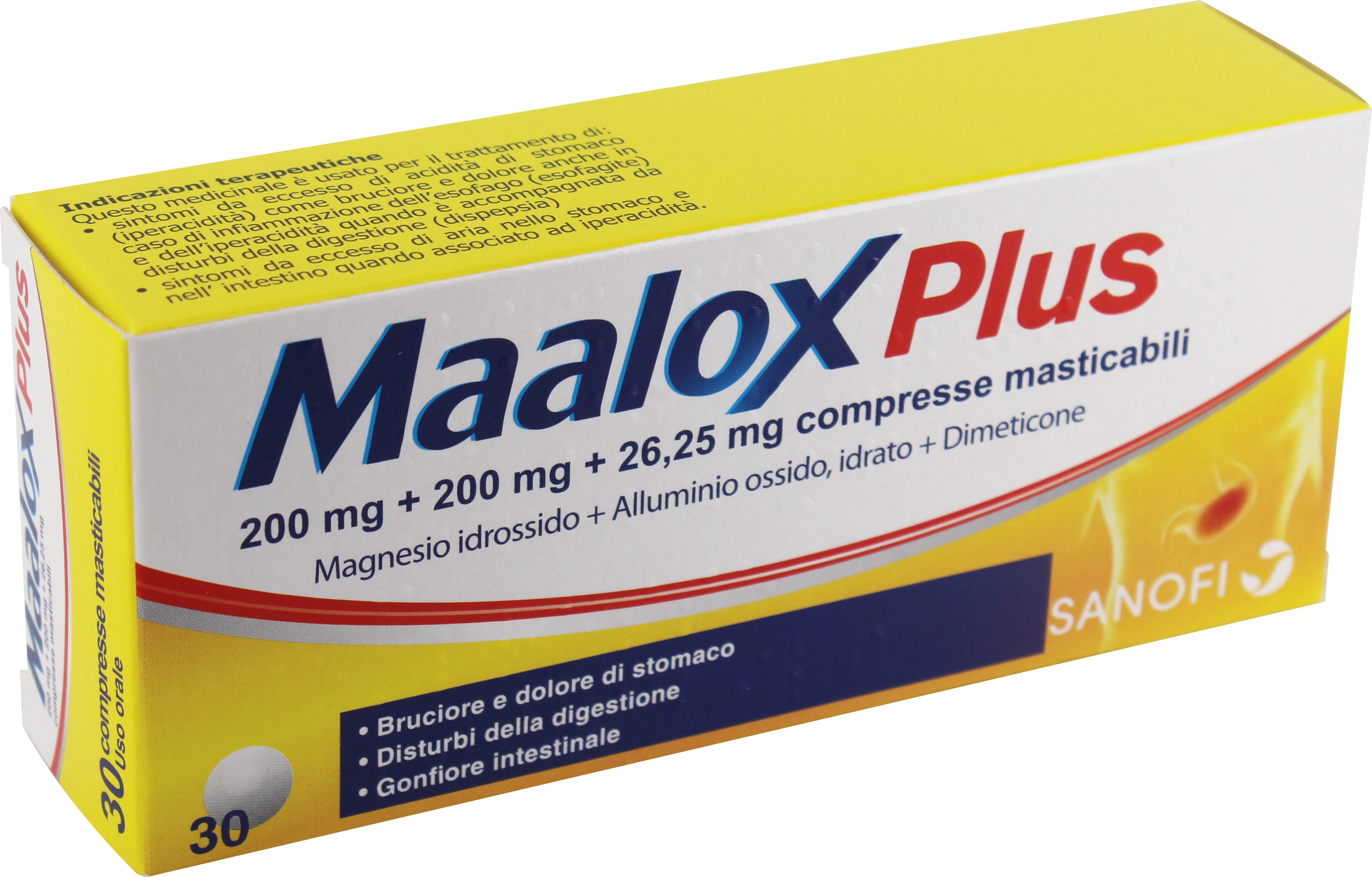 MAALOX PLUS*30CPR MAST - farmasorriso.com
