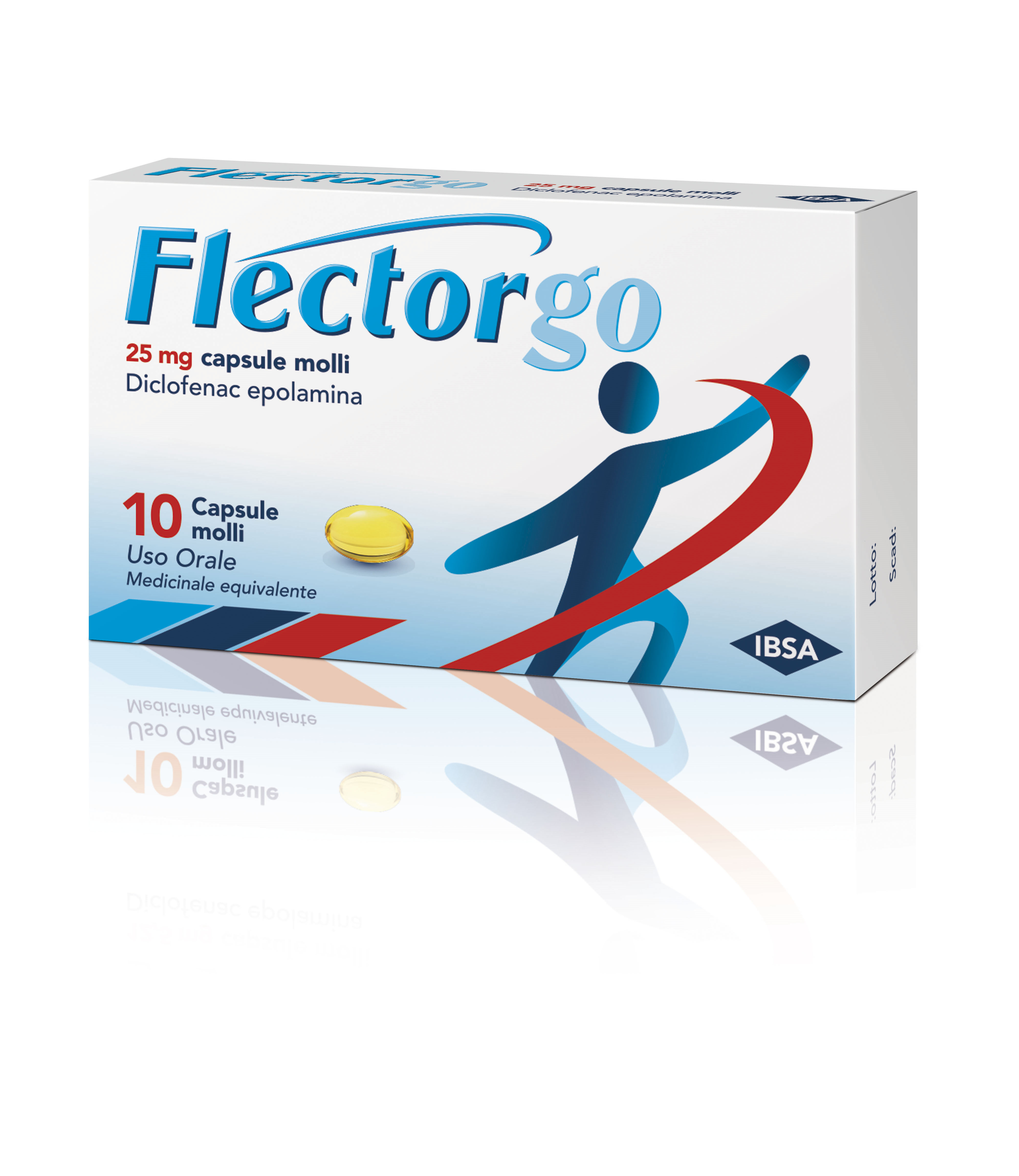 FLECTORGO*10CPS MOLLI 25MG - farmasorriso.com