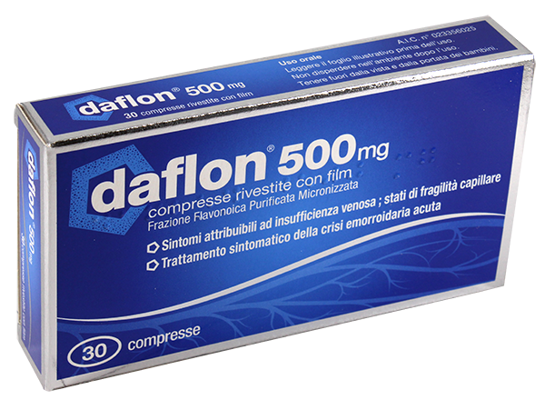 DAFLON*30CPR RIV 500MG - farmasorriso.com