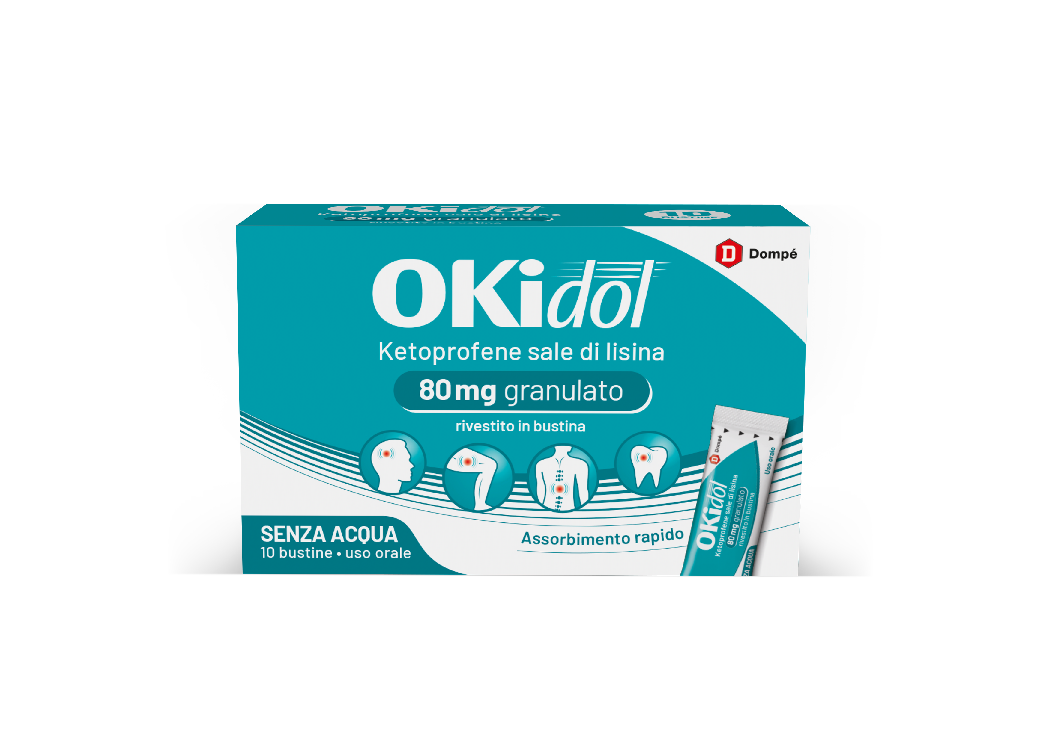 OKIDOL*OS GRAT 10BUST 80MG - farmasorriso.com