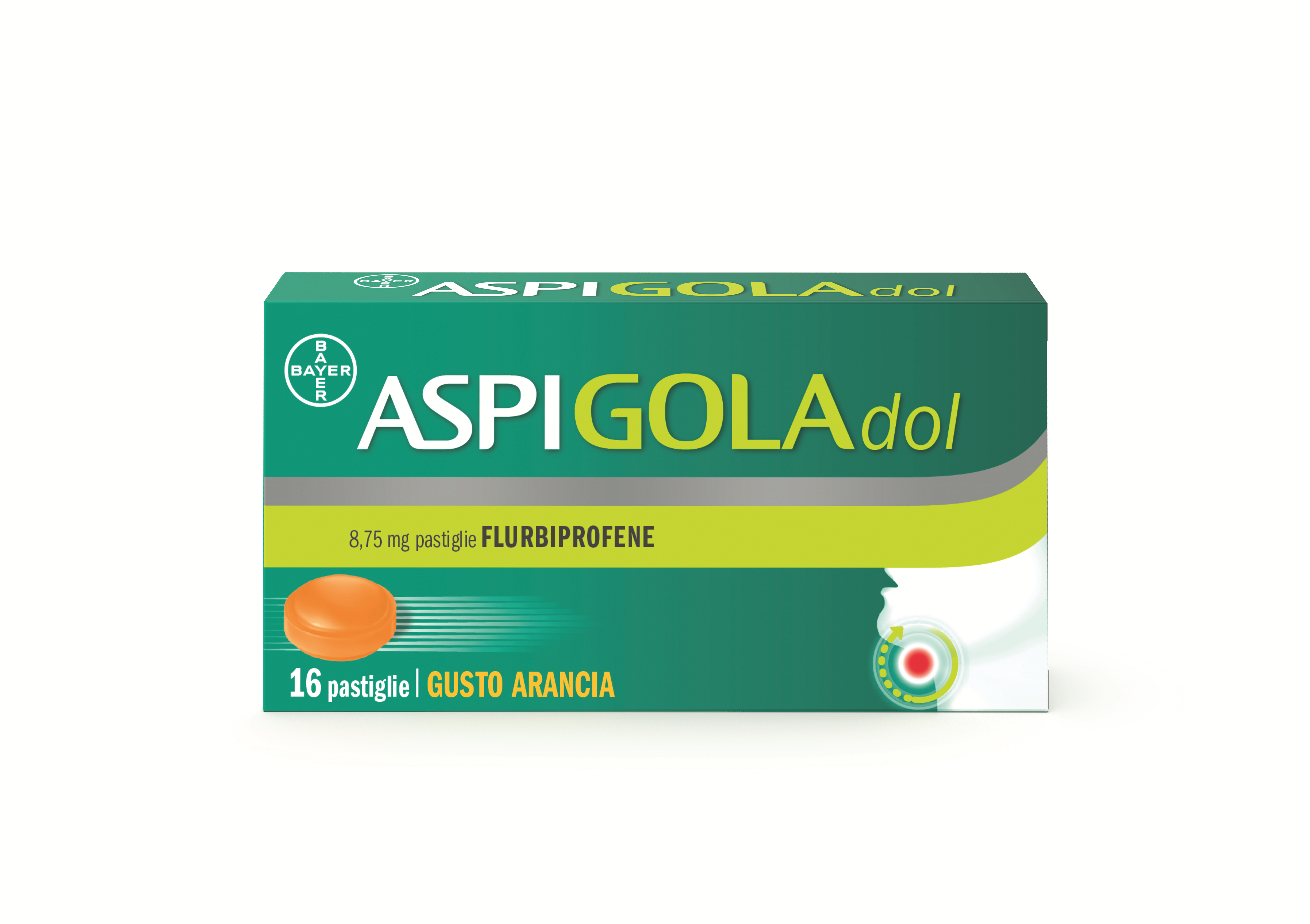 ASPIGOLADOL*16PASTL 8,75MG - farmasorriso.com