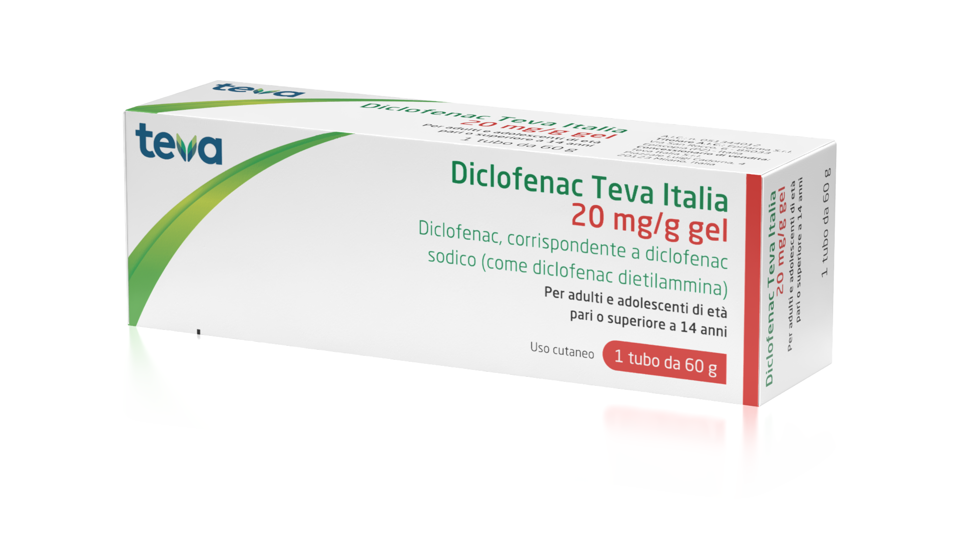 DICLOFENAC TE*GEL 60G 20MG/G - farmasorriso.com