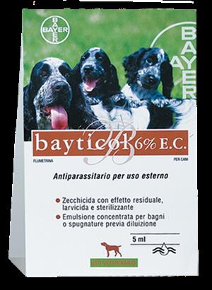 BAYTICOL 6% E.C.*FL VETRO 5ML - farmasorriso.com