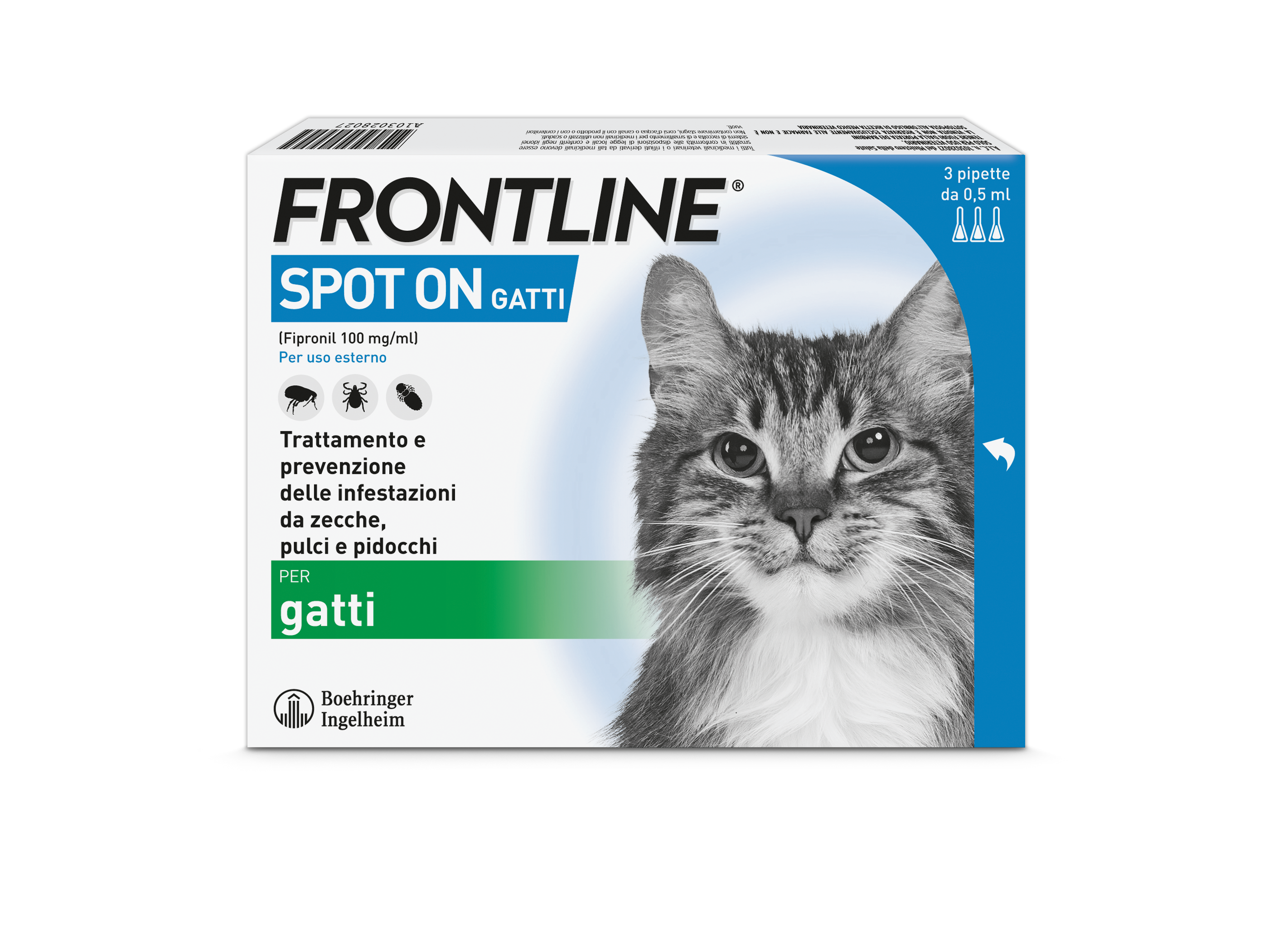 FRONTLINE*3PIP GATTI - farmasorriso.com