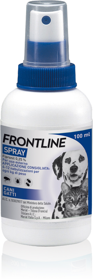 FRONTLINE SPRAY*FL 100ML+POMP - farmasorriso.com