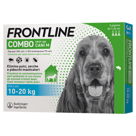 FRONTLINE COMBO*3PIP 10-20KG C - farmasorriso.com