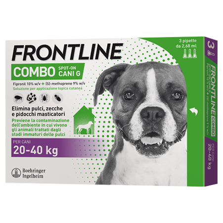 FRONTLINE COMBO*3PIP 20-40KG C - farmasorriso.com
