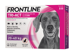 FRONTLINE TRI-ACT*3PIP 20-40KG - farmasorriso.com