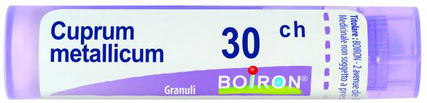 CUPRUM METALLICUM 30 CH GRANULI - farmasorriso.com