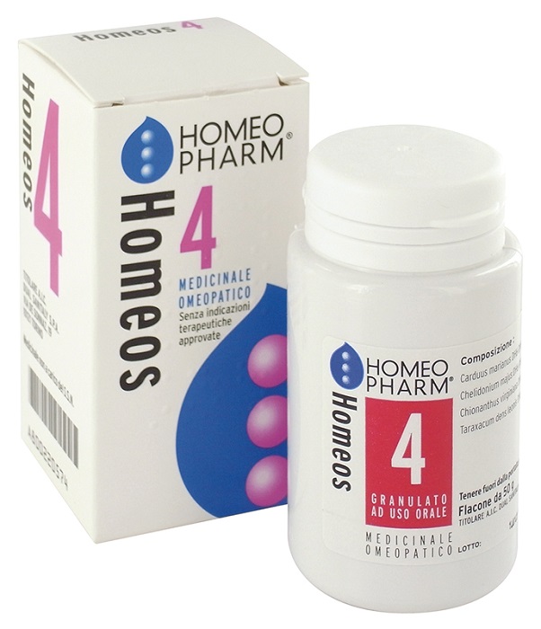 HOMEOS 4 GRANULI 50 G - farmasorriso.com