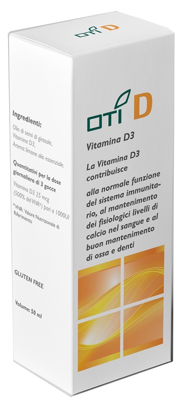 OTI D VITAMINA D3 GOCCE 50ML - farmasorriso.com