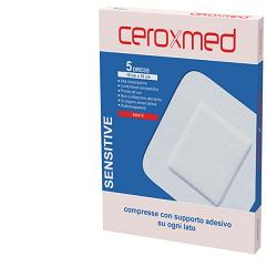 GARZA CEROXMED DRESS SENSITIVE 10X15 CM 5 PEZZI - farmasorriso.com