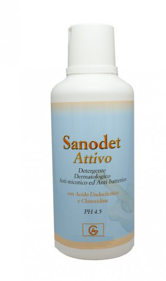 SANODET ATTIVO SHAMPOODOCCIA 500 ML - farmasorriso.com
