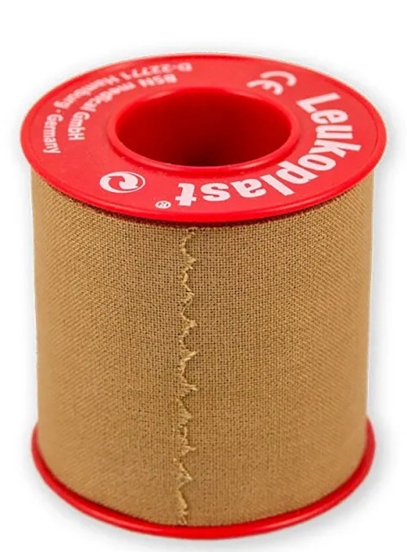 CEROTTO CHIRURGICO PER FISSAGGIO MEDICAZIONI IN ROCCHETTO LEUKOPLAST SUPPORTO VISCOSA COLOR PELLE MASSA ADESIVA CAUCCIU' OSSIDO DI ZINCO 10X500CM - farmasorriso.com