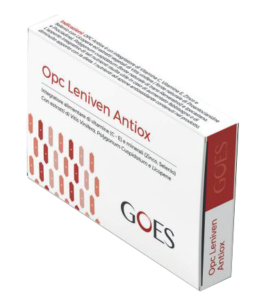 GOES OPC ANTIOSSIDANTE LENIVEN 24 COMPRESSE - farmasorriso.com