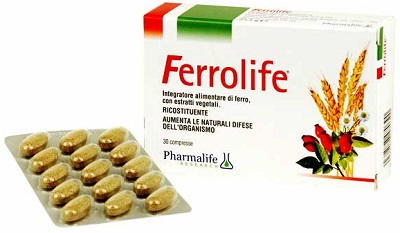 FERROLIFE 30 COMPRESSE - farmasorriso.com
