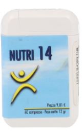 NUTRI 14 60 COMPRESSE - farmasorriso.com