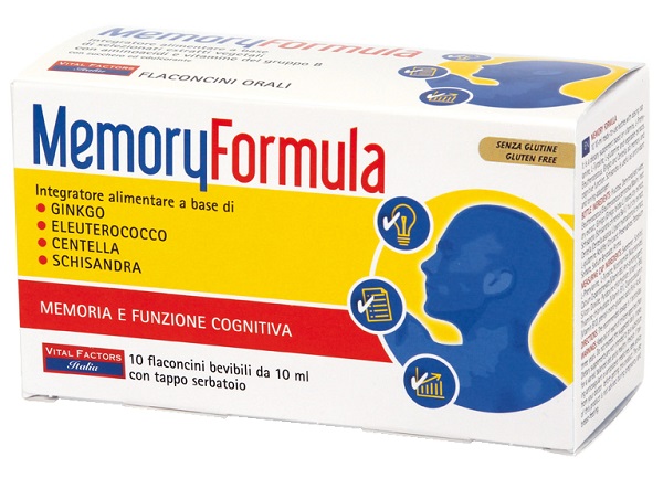 MEMORY FORMULA 10 FLACONCINI 10 ML - farmasorriso.com