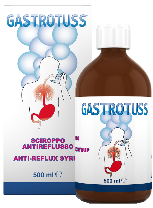 SCIROPPO ANTIREFLUSSO GASTROTUSS 500 ML - farmasorriso.com
