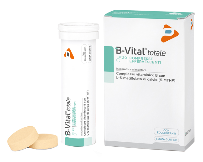 B-VITAL TOTALE ARANCIA 2 TUBI 10 COMPRESSE EFFERVESCENTI - farmasorriso.com