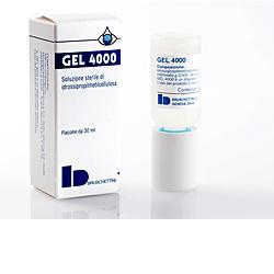 SOLUZIONE ACQUOSA STERILE GEL 4000 2% IDROSSIPROPILMETILCELLULOSA IN FLACONE 30 ML - farmasorriso.com
