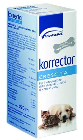 KORRECTOR CRESCITA FLACONE 220 ML - farmasorriso.com