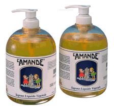 L'AMANDE MARSEILLE SAPOBNE LIQUIDO VEGETALE OLII ESSENZIALI 500 ML - farmasorriso.com