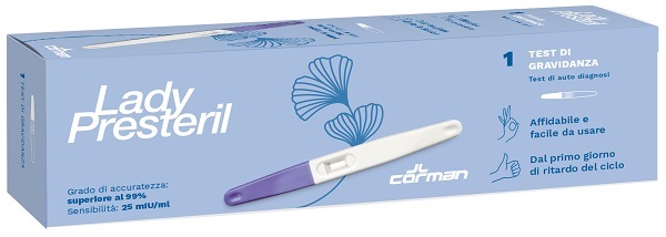TEST DI GRAVIDANZA LADY 1 PEZZO - farmasorriso.com