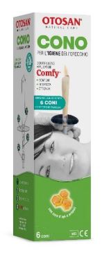 OTOSAN CONO IGIENE ORECCHIO+PROPOLI 6 PEZZI - farmasorriso.com