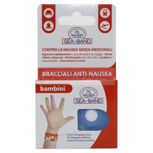 BRACCIALE ANTI NAUSEA PER BAMBINI P6 NAUSEA CONTROL 2 PEZZI - farmasorriso.com