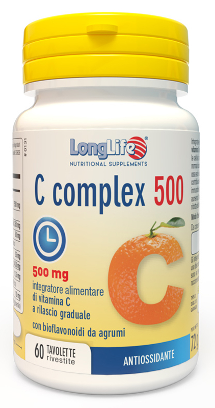 LONGLIFE C COMPLEX 500 TIME RELEASED 60 TAVOLETTE - farmasorriso.com
