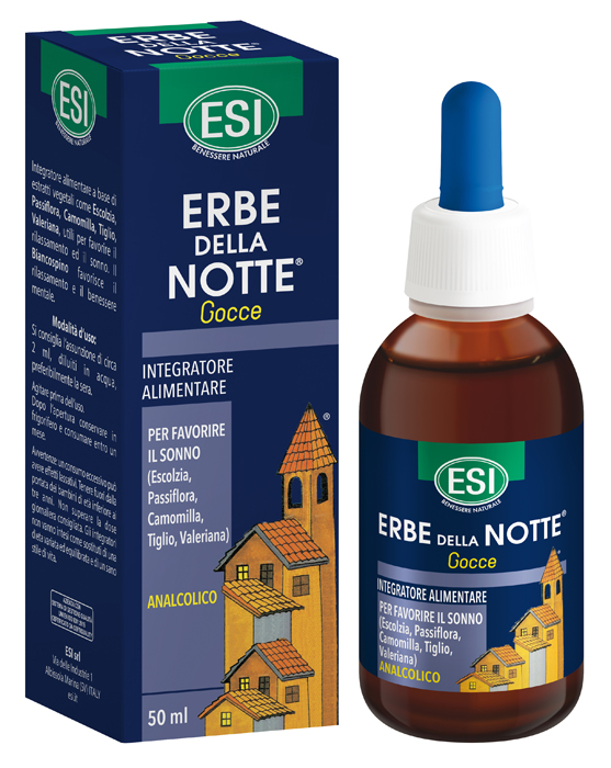 ESI ERBE DELLA NOTTE GOCCE ANALCOLICO 50 ML - farmasorriso.com