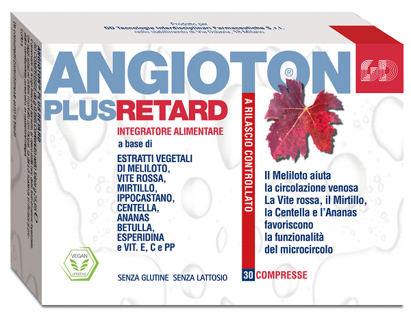 ANGIOTON PLUS RETARD 30 COMPRESSE - farmasorriso.com
