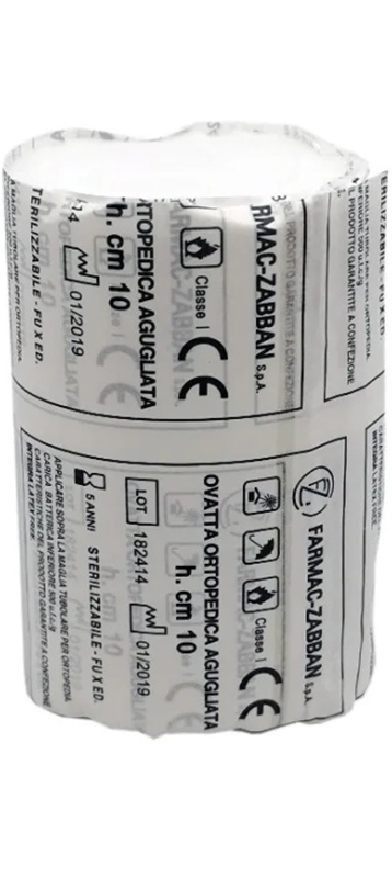 BENDA OVATTA AGUGLIATA 10X400 CM 1 PEZZO - farmasorriso.com