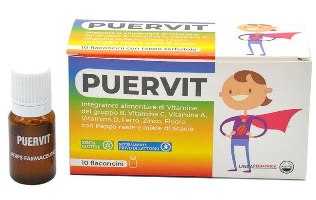 PUERVIT 10 FLACONCINI 10 ML - farmasorriso.com