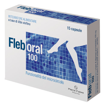 FLEBORAL 100 15 CAPSULE - farmasorriso.com