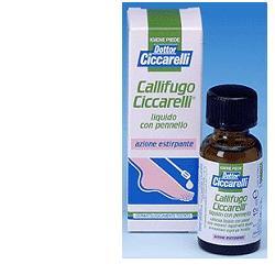 CALLIFUGO CICCARELLI LIQUIDO CON PENNELLO PER RIMOZIONE CALLLI 12 ML - farmasorriso.com