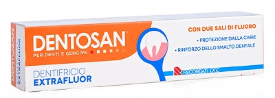 DENTOSAN EXTRAFLUOR DENTIFRICIO 75 ML - farmasorriso.com