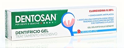 DENTOSAN GEL DENTIFRICIO CLOREXIDINA 0,2% 75 ML - farmasorriso.com