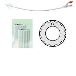CATETERE VESCICALE IN SILICONE PROFILCATH PLUS SCANALATO 2 VIE CH16 LUNGHEZZA 31 CM PUNTA CILINDRICA 2 FORI CONTRAPPOSTI PALLONCINO 5 ML 1 PEZZO - farmasorriso.com
