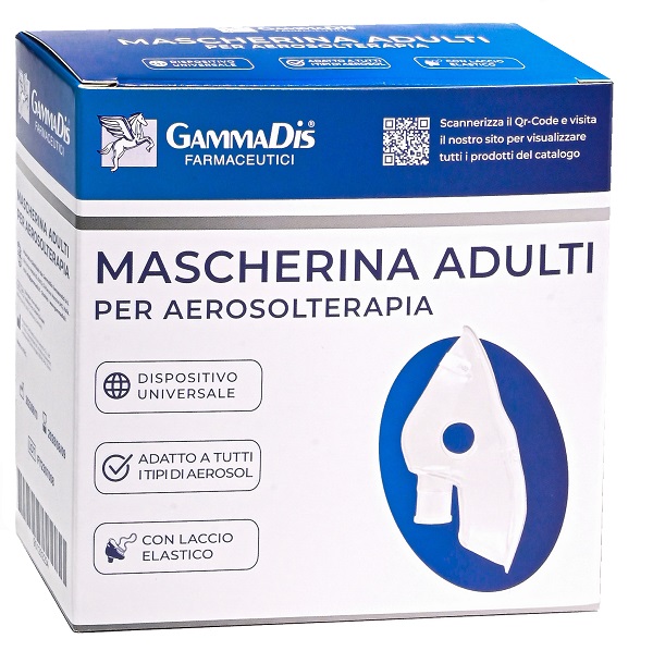 MASCHERINA IN PLASTICA UNIVERESALE AEROSOL GAMMADIS - farmasorriso.com